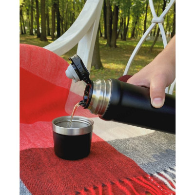 Термос металл ARCTICA 111-600-BKT 600мл черный-5