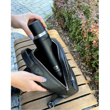 Термос металл ARCTICA 111-600-BKT 600мл черный-8