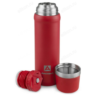 Термос металл ARCTICA 111-600 600мл красный