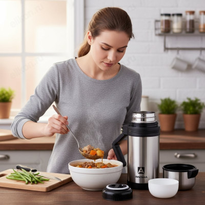 Термос металл универсальный ARCTICA 201-800 0.8л-5