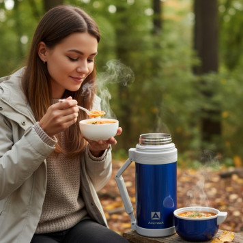 Термос металл универсальный ARCTICA 202-1200 синий-4