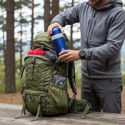 Термос металл универсальный ARCTICA 202-1200 синий-6