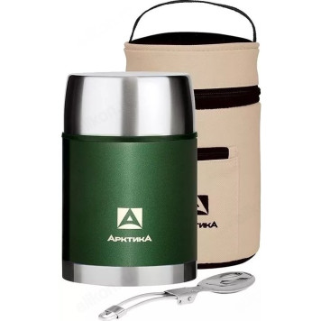 Термос металл пищевой ARCTICA 306-800А 0,8л зелёный-5