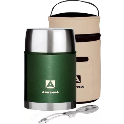 Термос металл пищевой ARCTICA 306-800А 0,8л зелёный-5