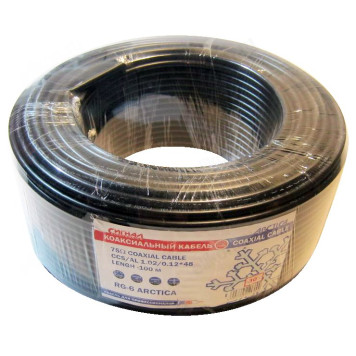 Кабель коаксиальный Arctica -30, 75 Ом RG-6