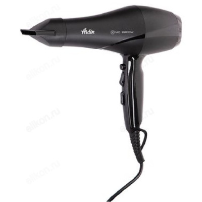 Фен Ardin HD-246, чёрный, 2000 Вт