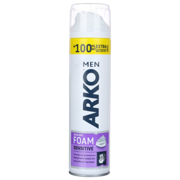 Пена для бритья Arko Men Sensitive, 300 мл
