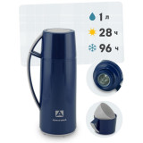 Термос питьевой 1л (синий) АРКТИКА 1010-1000-BL