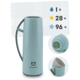 Термос питьевой 1л (голубой) АРКТИКА 1010-1000-CN