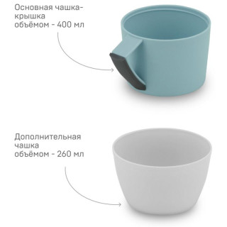 Термос питьевой 1л (голубой) АРКТИКА 1010-1000-CN-4