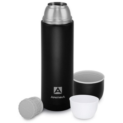 Термос для напитков 1.2л (черный) АРКТИКА 105-1200-BKT-2