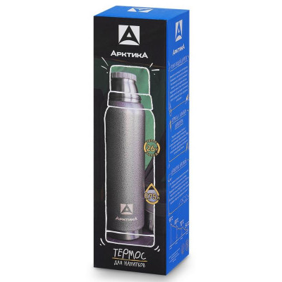 Термос (для напитков) 0.75л (серебряный) АРКТИКА 106-750-SR-3