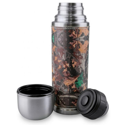 Термос питьевой 0.5л (в текст.оплетке 'Хаки') АРКТИКА 108-500Х-1