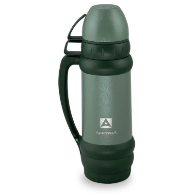 Термос 'Шторм' питьевой 1.0л (зеленый) АРКТИКА 109-1000М-GN-1