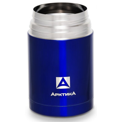 Термос для еды «» 0.75л с широким горлом (синий) АРКТИКА 302-750-BL-2