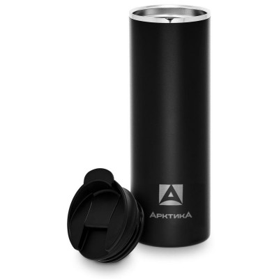 Термос-кружка 0.48л, черный АРКТИКА 710-480-BKT-1