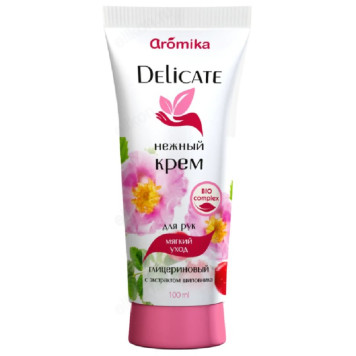 Крем для рук Delicate Шиповник, 100 мл