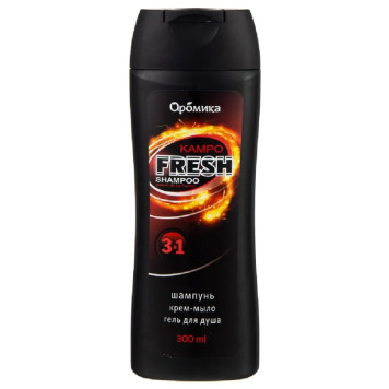 Гель для душа Aromika Fresh Kampo мужской, 300 мл