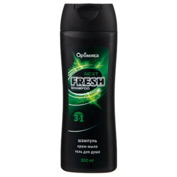 Гель для душа Fresh Next мужской, 300 мл