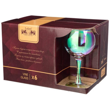 Набор фужеров из 6шт 'Времена года' 280мл ARTI-M 194-589-1