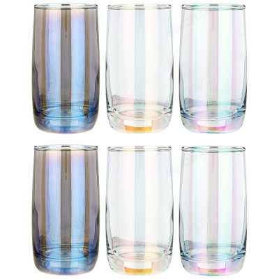 Стакан набор 6шт Времена года 330мл 194-590