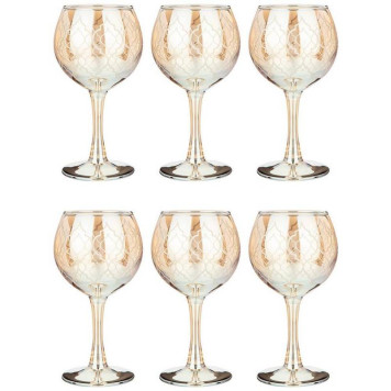 Набор бокалов из 6шт 'Бакарра мед' 280мл ARTI-M 194-624