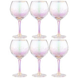 Набор фужеров из 6шт 'FLOWER' лиловая дымка 280мл ARTI-M 194-952