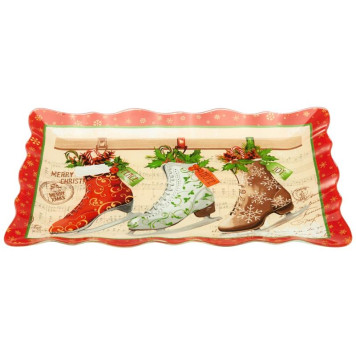 Блюдо для сервировки ' Рождественская сказка' 25см ARTI-M 198-156-1