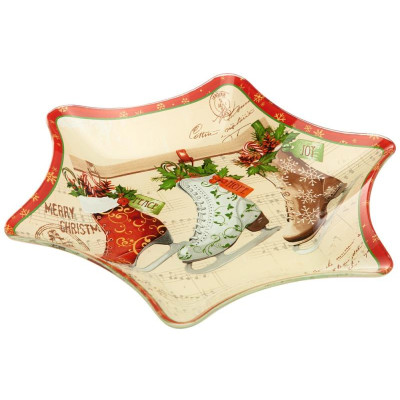 Блюдо для сервировки ' Рождественская сказка' 25см ARTI-M 198-158-1