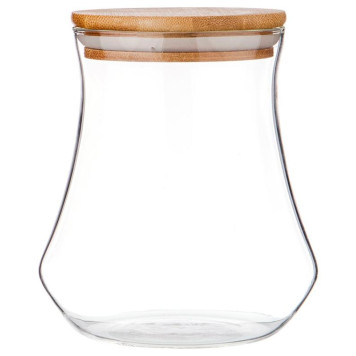 Емкость для сыпучих продуктов 750мл с бамбук.крышкой ARTI-M 250-141