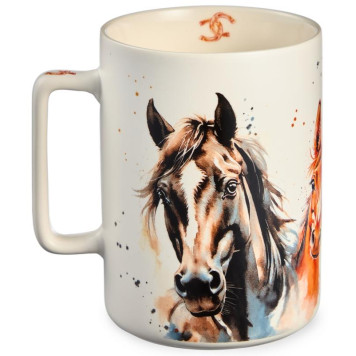 Кружка Lefard 'Кони в деле' 400мл ARTI-M 260-1061-3