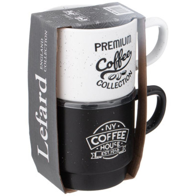 Набор кружек Lefard ' Кофемания' 2пр 380мл ARTI-M 260-910-1