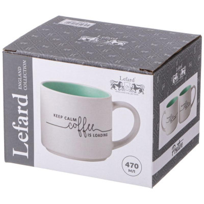 Кружка 'Keep calm coffee is loading' 470мл ARTI-M 260-979-1