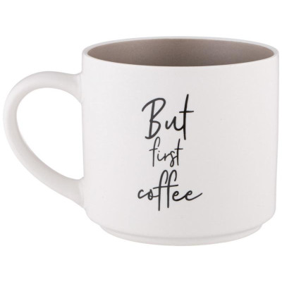 Кружка 'Кофемания but first coffee' 470мл ARTI-M 260-980-2