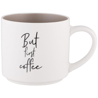 Кружка 'Кофемания but first coffee' 470мл ARTI-M 260-980
