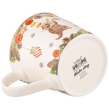 Кружка lefard 'Елка, кот и новый год' 400мл ARTI-M 260-994-4