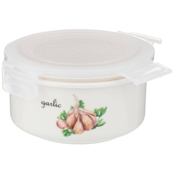 Салатник с пластик.крышкой Lefard 'Секретные ингредиенты' 450мл, круглый ARTI-M 263-1195-3