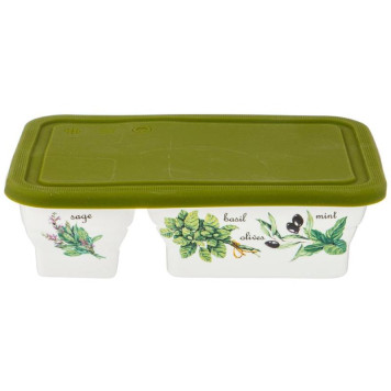 Менажница с пластик.крышкой Lefard 'Секретные ингредиенты' 22х1.5х6см, 3 секции ARTI-M 263-1200