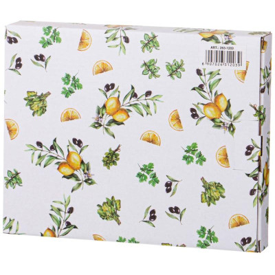 Тарелка закусочная Lefard 'Секретные ингредиенты' 22х17.5х2см ARTI-M 263-1203-1