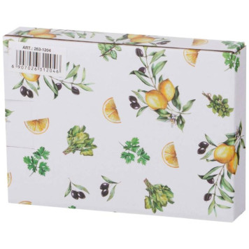 Тарелка десертная Lefard 'Секретные ингредиенты' 15.5х11.5х2.5см ARTI-M 263-1204-1