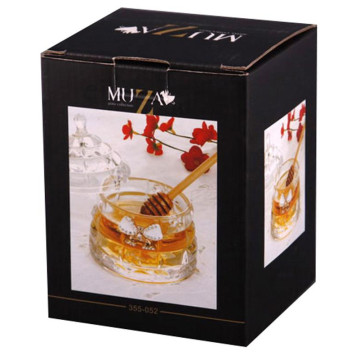 Банка для меда с деревянной палочкой 'VENEZIA' серия 'MUZA' ARTI-M 355-052-1