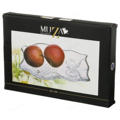 Блюдо для сервировки Muza "Сова" 355-299 стекло-1