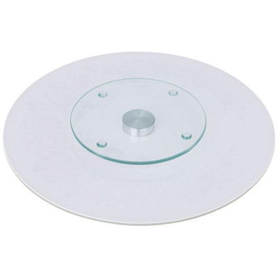 Тортовница вращающаяся 'Снегири' 32х2.5см ARTI-M 357-258-2