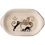 Блюдо-шубница 'Парижские коты' 28х17.5х4.5см ARTI-M 358-1731