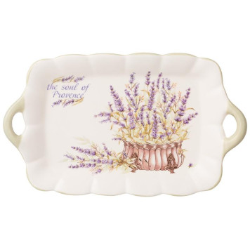 Блюдо 'Душа прованса' 23.5х14х2.5см ARTI-M 358-2036