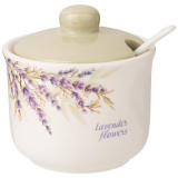 Сахарница с ложкой 'Душа прованса' 10х10х9.5см 300мл ARTI-M 358-2057