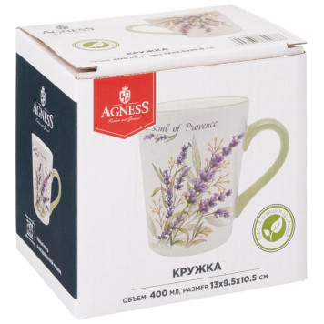 Кружка Agness 'Душа прованса' 300мл ARTI-M 358-2068-1
