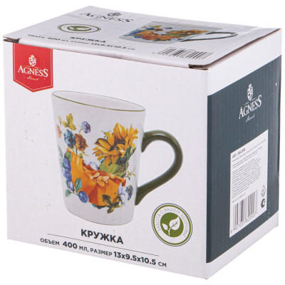 Кружка Agness 'Урожай' 400мл ARTI-M 358-2090-1