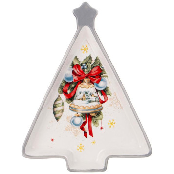 Блюдо Agness 'С Новым годом!' 26х20х3см (елка) ARTI-M 358-2114