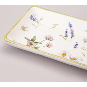 Блюдо Agness 'Flower story' 28х12х3см ARTI-M 358-2167-3